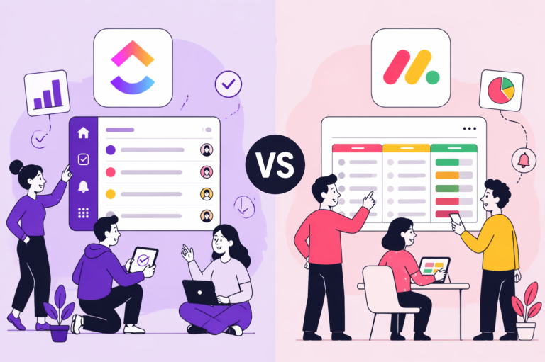 Monday vs ClickUp 2026