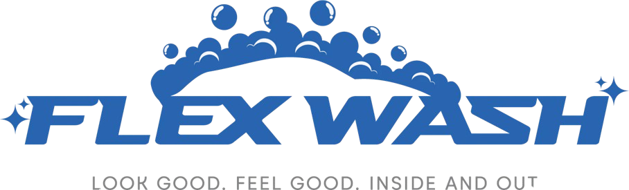 Flex car wash logo