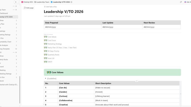Leadership